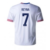 Maglie da calcio Stati Uniti Giovanni Reyna #7 Prima Maglia Copa America 2024 Manica Corta